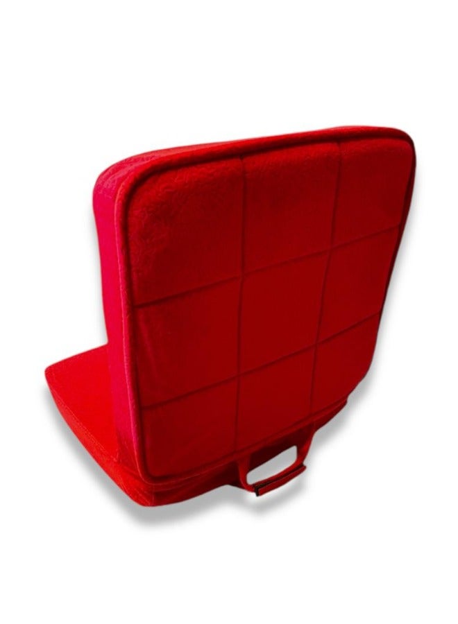 SMART HOME Floor Chair - Adjustable Floor Sofa, Chair with Soft Velvet Upholstery and Comfortable Inner Padding Suitable for Travel, Picnics, Camping and Outdoor Enjoyment - Image 4