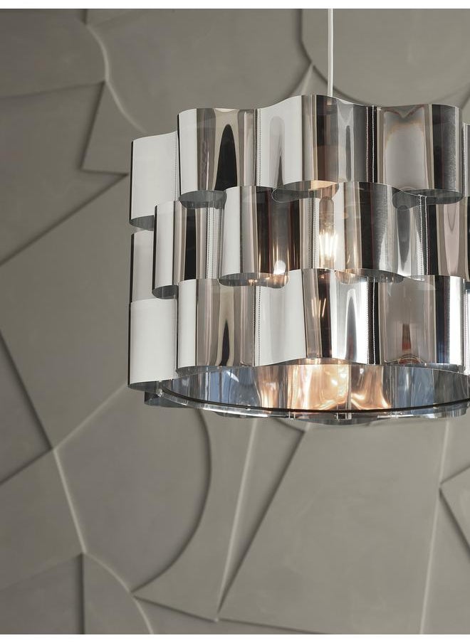 Lamp Shade, Chrome Effect, 51 Cm - pzsku/Z487302F28F6C2F084BCEZ/45/_/1733930897/4a04f846-912e-4ae5-b289-61859fd023ac