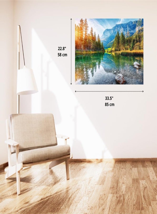 Trefl Wanderlust: At the Foot of Alps, Hintersee Lake, Germany 1500 Piece Jigsaw Puzzle Prime 33"x23" Thick Cardboard,Mountains, Creative Entertainment for Adults and Children from 14 Years Old - Image 3