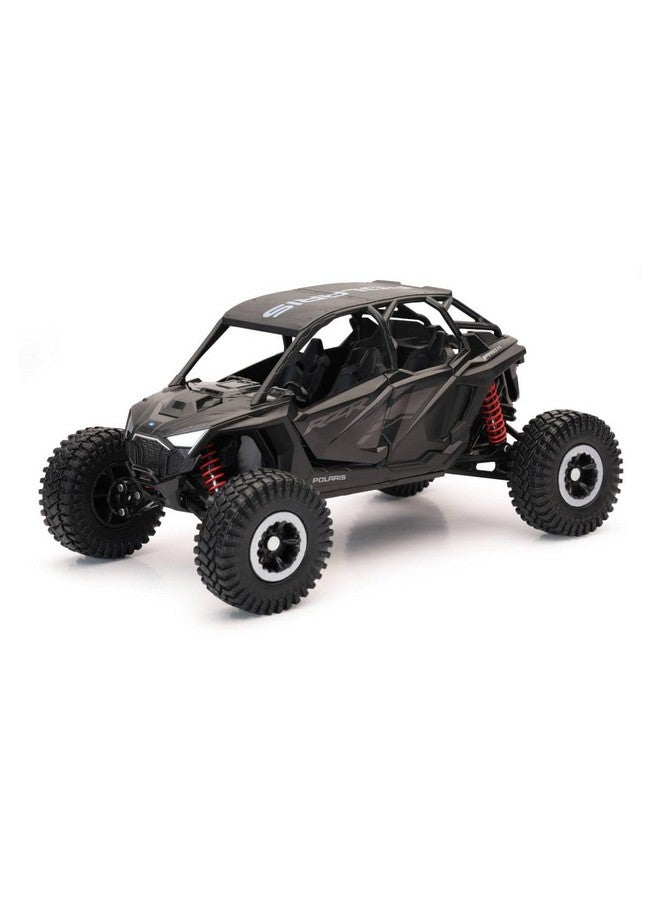 NewRay 1:18 Scale Polaris RZR Pro R 4 Rock Crawler (Stealth Black) 58466B - Image 1