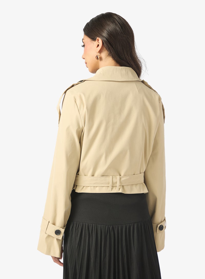 ايلا جاكيت ترنش قصير - Image 2