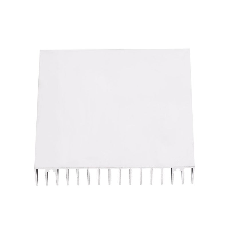 Aluminum Heat Sink 100x100x18MM with 16 Cooling Fins for Computer Power IC LED Thermal Dissipation - Image 4