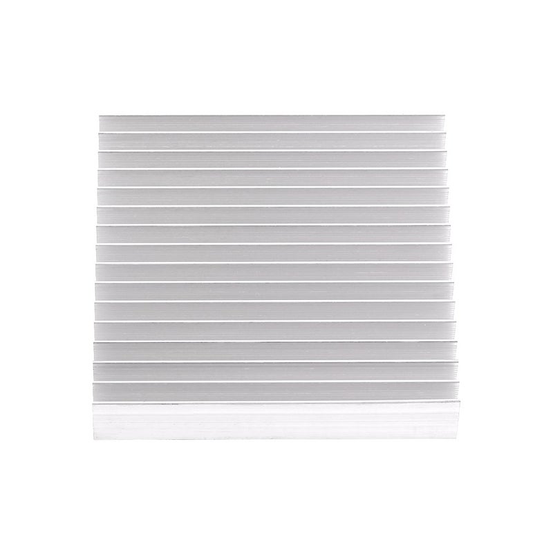 Aluminum Heat Sink 100x100x18MM with 16 Cooling Fins for Computer Power IC LED Thermal Dissipation - Image 5