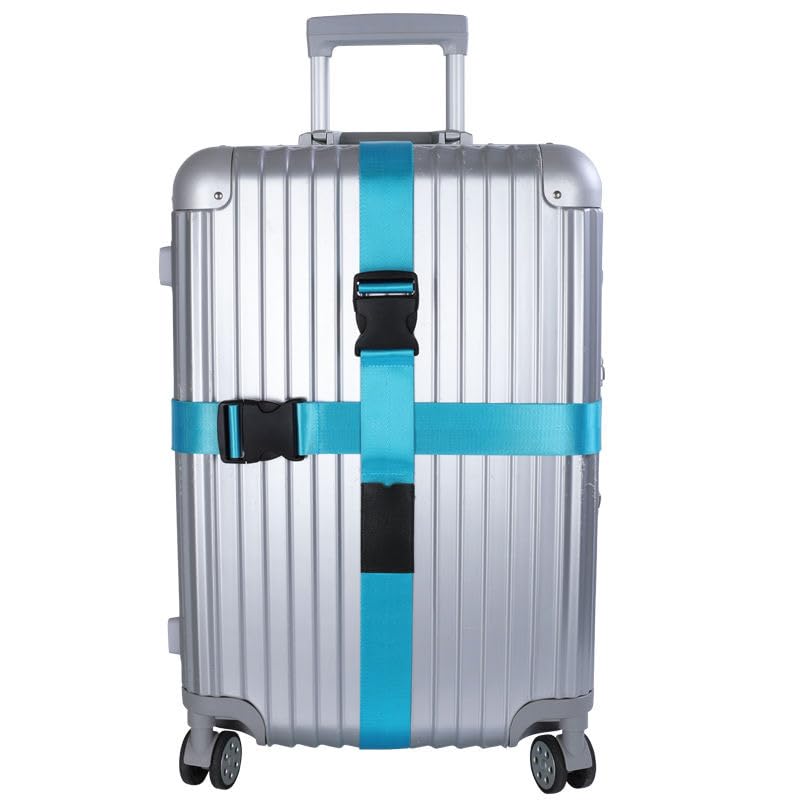 iCONY Luggage Straps for Suitcases: 2" X6.5Feet Long I Travel Accessories I Travel Belt with Quick Released Buckle Adjustable I Pack of (4) - Image 2