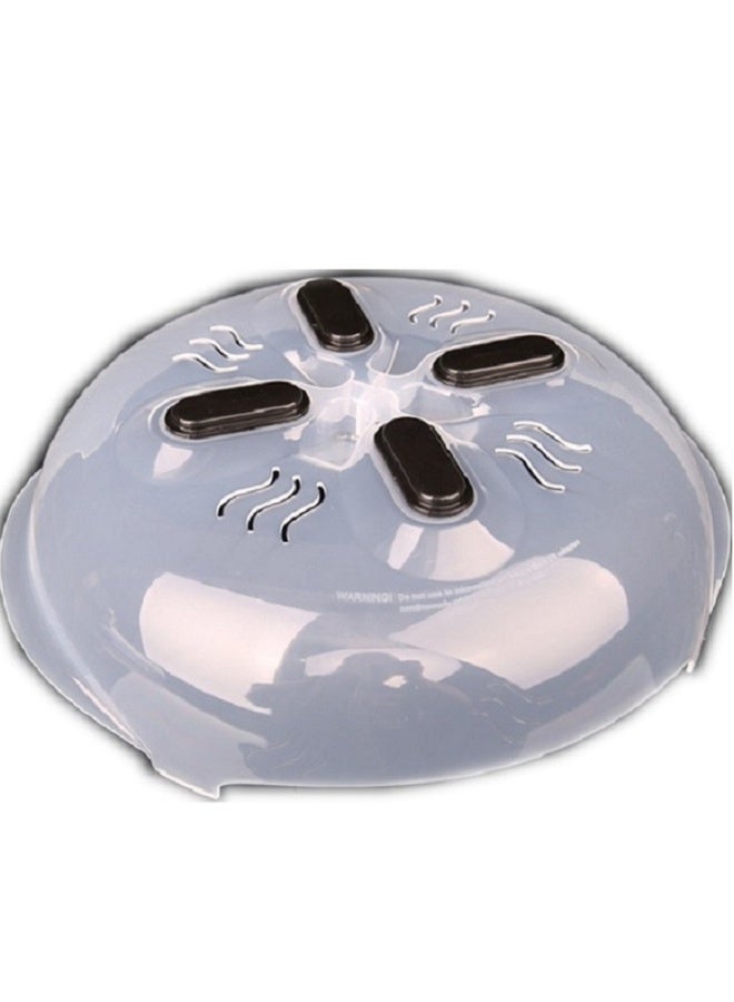 Magnetic Microwave Food Cover, Microwave Splash Cover, Microwave Pan Cover, Microwave Pan Cover, Oven Cooking Anti Splash Protective Cover with Steam Vent - Image 2