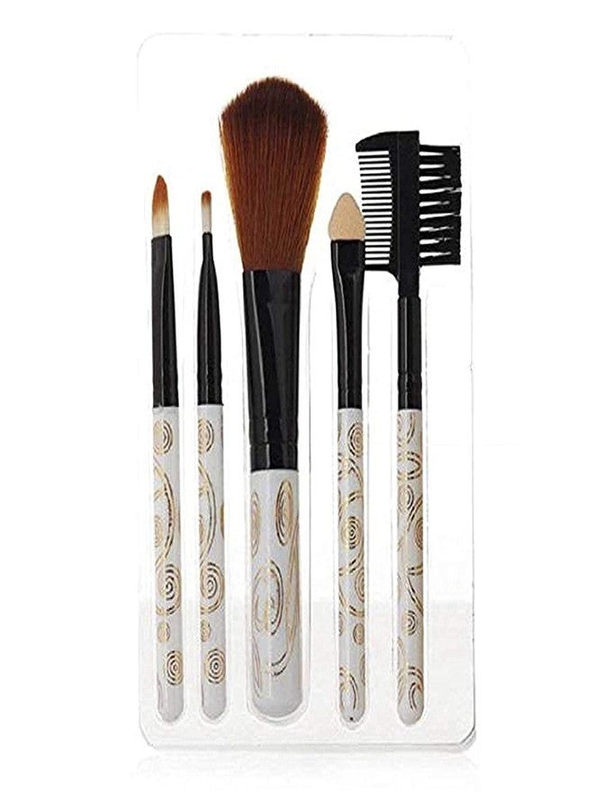 Datnasayad Women's & Girls TYA 6155 Multicolour Makeup Kit, 5 Makeup Brushes Set with 2 Beauty Blenders - (Pack of 8) - Image 2
