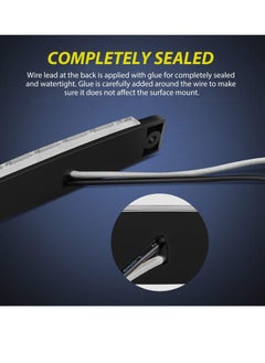Excefore 10PCS 3.8” 6LED White LED Indicator Light Truck Camper Side Marker Marine Boat Stern Yacht Kayak Sailboat Trailer Bus RV Clearance 12V DC, 2 Years Warranty  - Image 4
