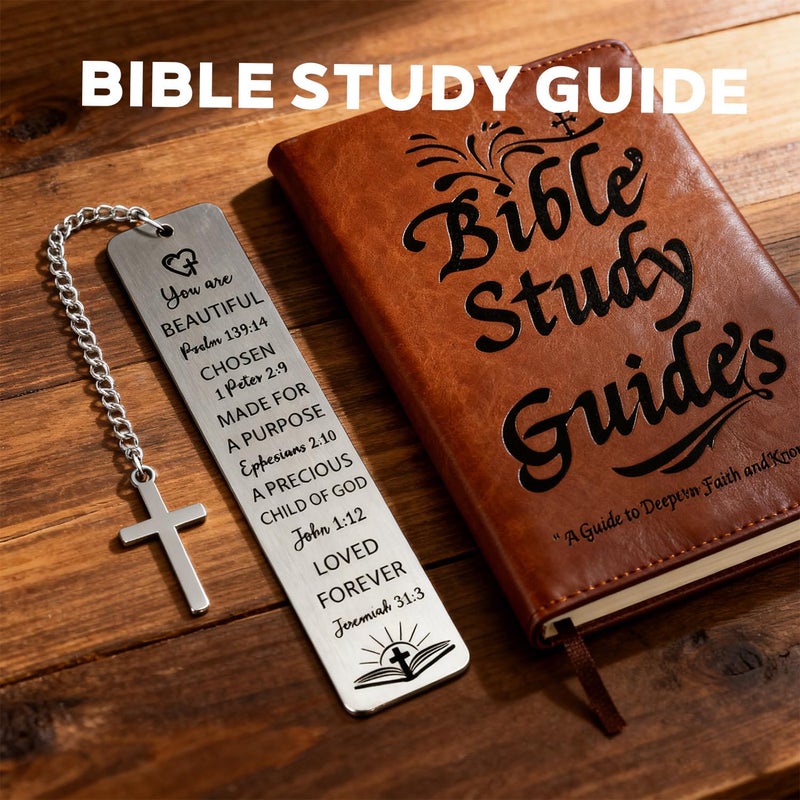 GAOMEIDA 66-Page Bible Study Guide with Scripture Bookmark and Bible Tabs: A Yearlong Devotional Bible Study Journal for Women, Prayer Prompts, Daily Scripture Quotes, Cross-References & Reflection Guides - Image 4
