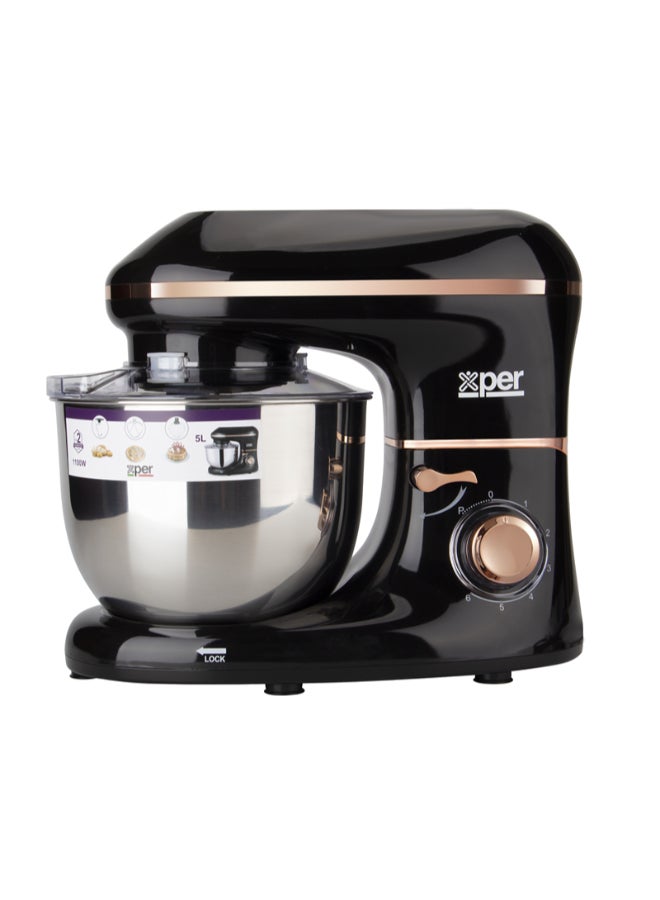 Xper Mixer 5L , 1100 W, Black XPSM-901-20BL - Image 1