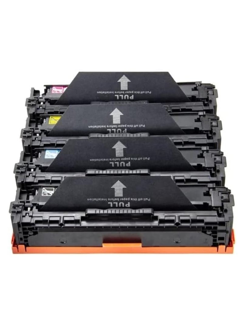 Reacon 054 Full Combo Set This Compatible toner cartridge is suitable for Printer Canon i-Sensys MF645Cx, MF643Cdw, MF641Cw, LBP623Cdw, LBP621Cw 054 Black Cyan Magenta Yellow - Image 2