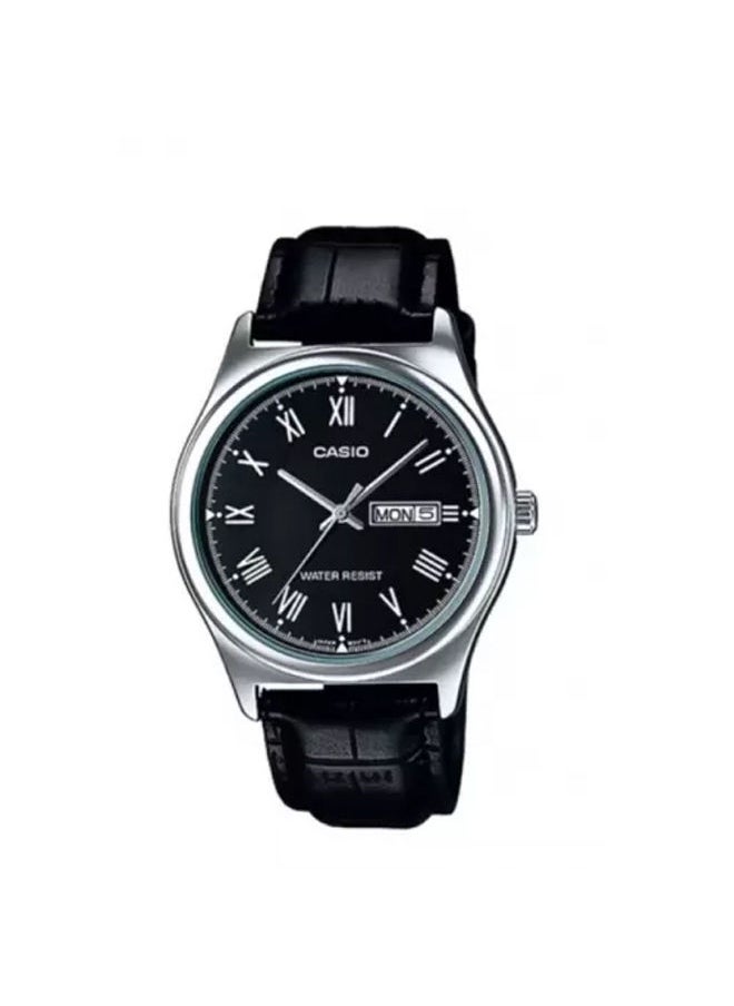 CASIO Leather Analog Watch MTP-V006L-1CUDF  - Image 1