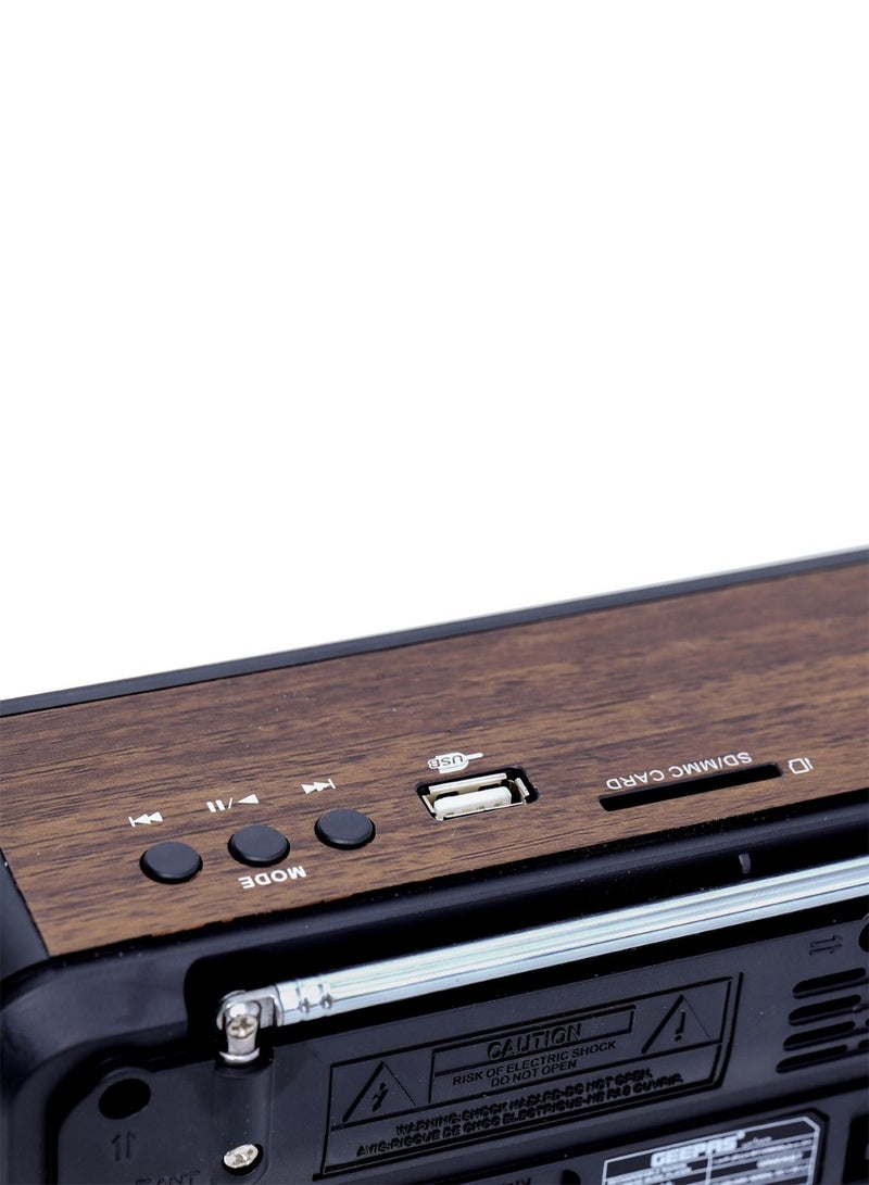 Microplus Wireless Bluetooth Speaker Stereo Sound Rechargeable Battery FM Radio TF Memory USB Input - Image 3