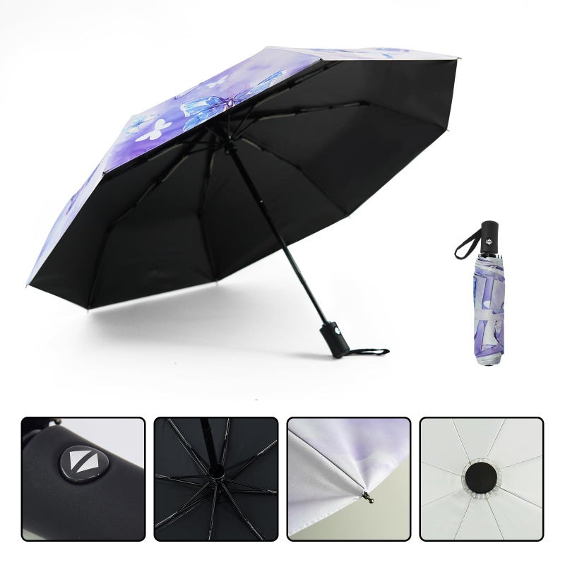 SY COMPACT Travel Umbrella Windproof Automatic Umbrellas Small Compact UV Sun Protection Factory Outlet Umbrella - Image 5