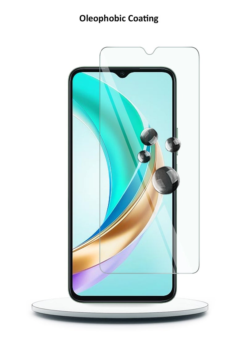 Wtech Honor X6b 4G 2024 Premium Series Curved Edges 9H 2.5D Tempered Glass Screen Protector (MSG9CN) - Clear - Image 5