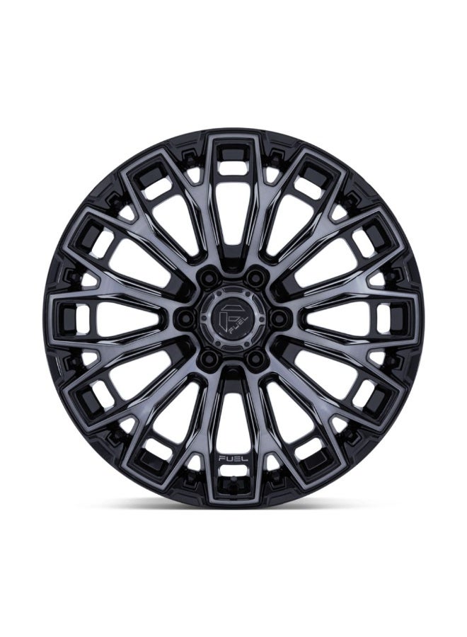 FUEL FC882 TRAX 17X9 6X139.7 ET01 CB106.1 GLOSS BLACK MACHINED/ FACE DARK TINTED - Image 3