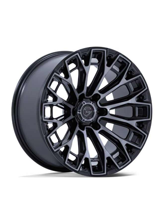 FUEL FC882 TRAX 17X9 6X139.7 ET01 CB106.1 GLOSS BLACK MACHINED/ FACE DARK TINTED - Image 1