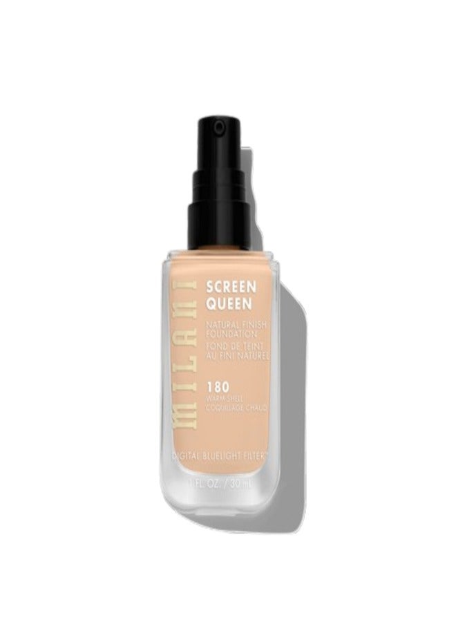MILANI Milani Screen Queen Foundation - 180 Warm Shell  30ml  - Image 5