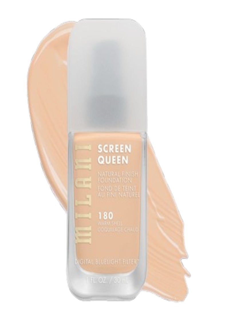MILANI Milani Screen Queen Foundation - 180 Warm Shell  30ml  - Image 1