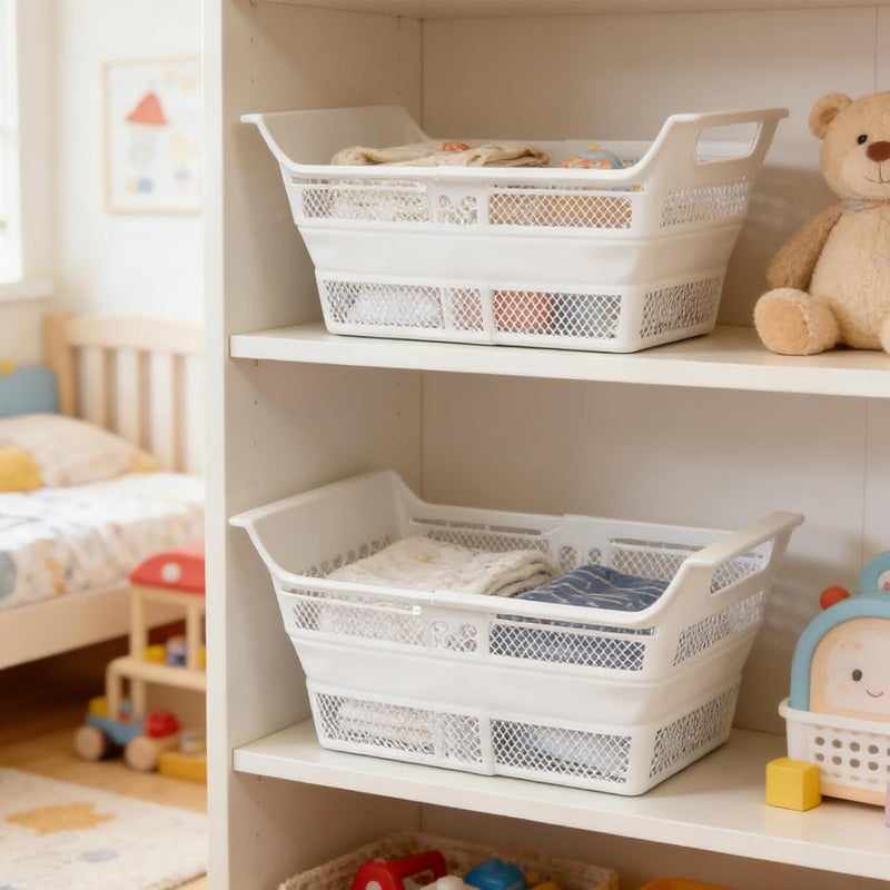 Flexible Freezer Basket with Customizable Sections for Neat Food Arrangement and Optimal Space Utilization Flexible Store Planner - Image 2