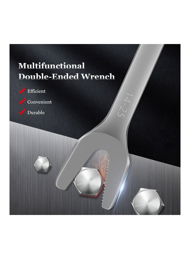 NIBEMINENT Multi-Functional Double-Ended Wrench Silver  - Image 3