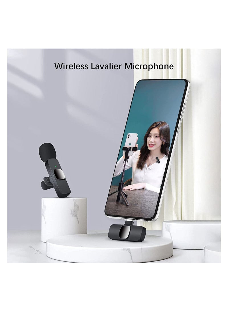 ELTRAZONE Wireless Lavalier Microphone for USB C Smartphone, Plug and Play Mini Mic for YouTube TikTok Live Streaming Gaming K Song Recording Auto Noise Reduction - Image 2
