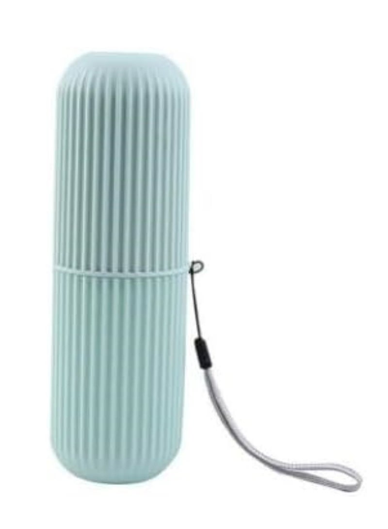 Toothbrush Travel Case, Portable Travel Toothbrush Holder Case for Traveling, Home, School,Bathroom.(Sky Blue) - Image 1