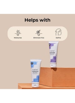 Fix My Curls Curl Quenching Moisture Styling Duo | For Curly, Wavy, Dry, Frizzy Hair| Curl Activator With Chia & Aloe Vera | Silicone Free| 100Gm Each  - Image 5