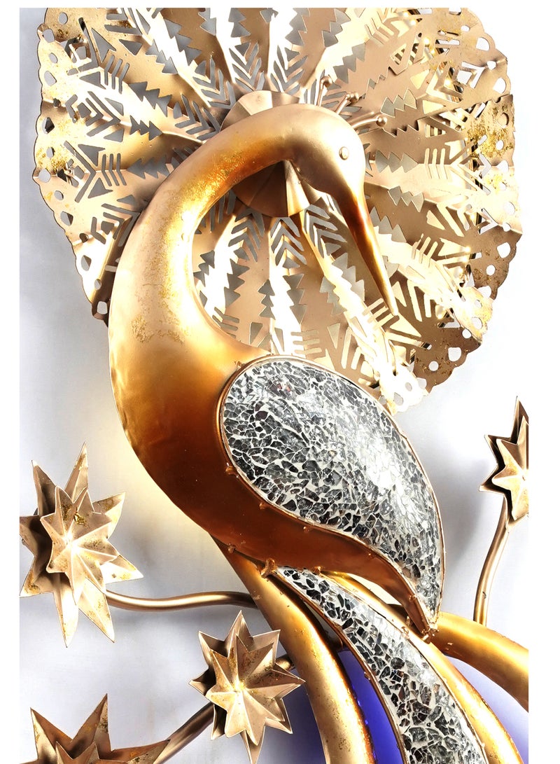 Ghori Home Iron Peacock Decor - Image 3