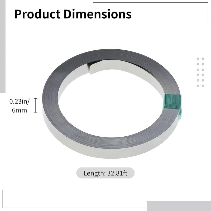 For Electric Heaters Nickel Plated Steel Wire, 0.000.24 In (0.16 Mm), 32.81 Ft (10 M) Nickel Plated Steel Wire, High Temperature Resistance, Ideal For Resistance Heaters And Heating Elemen - Image 3