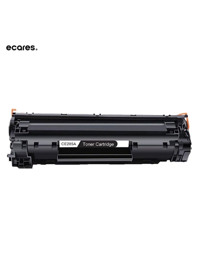 ECARES® Compatible Toner Cartridges Replacement for HP 85A CE285A for HP Laserjet Pro P1102w P1109w M1212nf M1217nfw MFP Printer (Black) - Image 1