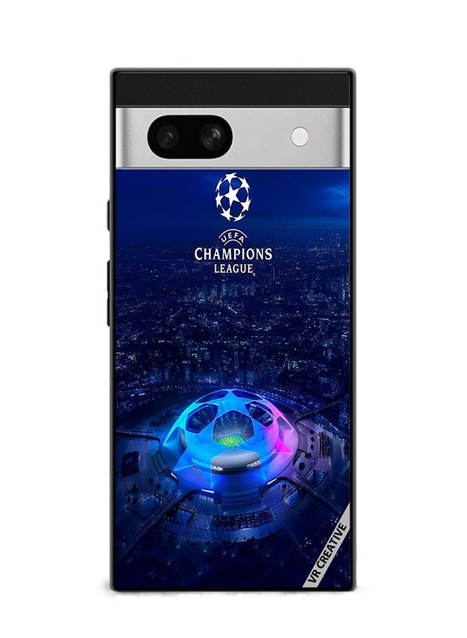 VR CREATIVE Protective Case Cover For Google Pixel 7a Uefa Champion League Design Multicolour - Image 1