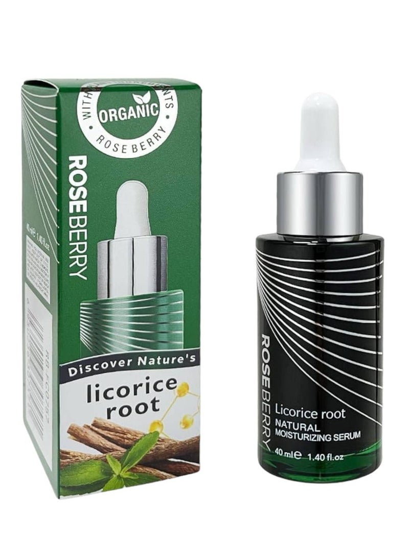 RoseBerry Nature Licorice Root Natural Moisturizing Serum 40ml 