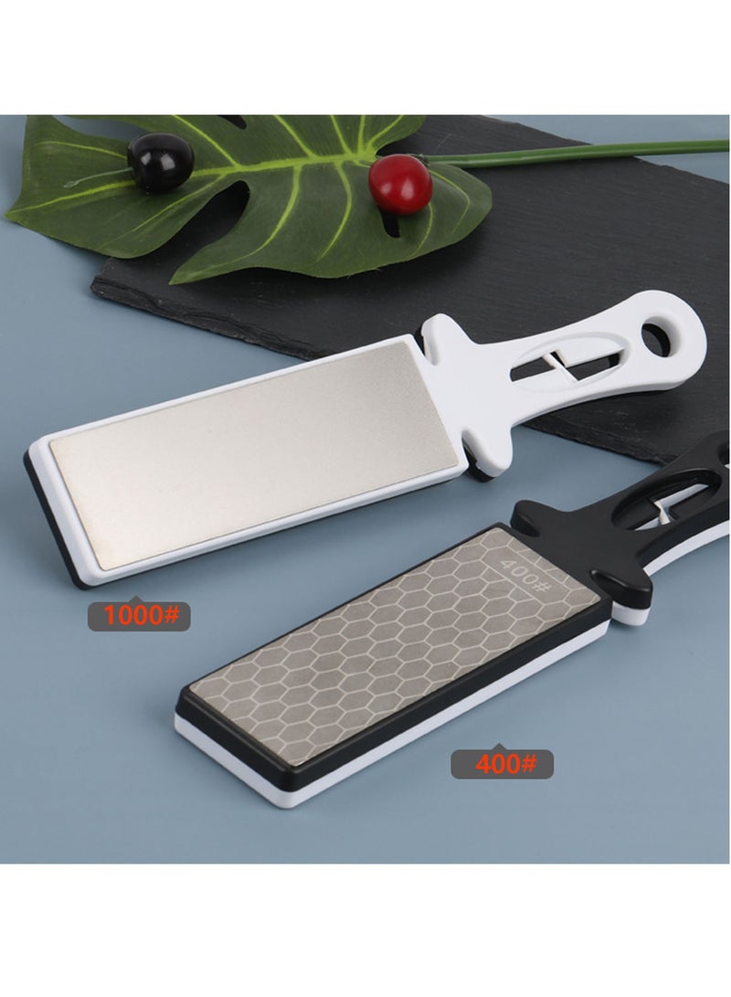 Double-Sided Diamond Sharpening Stone Honeycomb Surface Plate with Handle Lifting Hole for Kitchen Sharpen Tools  - Image 2