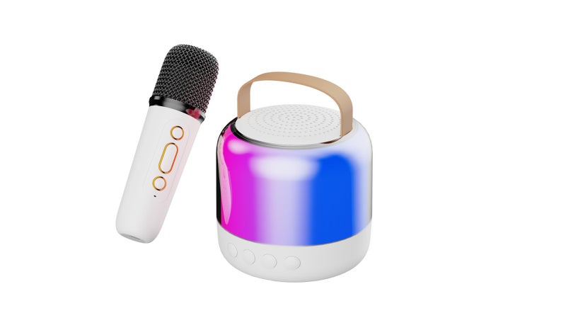 Private Model Bluetooth Speaker Home Wireless Karaoke Speaker Microphone Children'S Small Outdoor Singing Family Ktv - Image 1