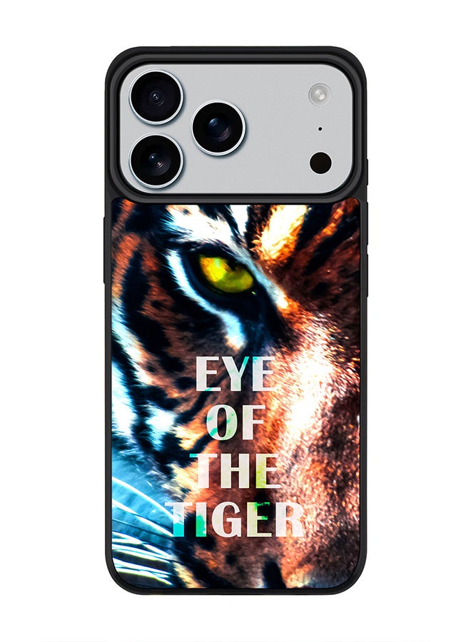 Stylizedd iPhone 17 Pro Max Case, [Compatible with MagSafe] Slim Magnetic cover Phone Case iPhone 17 Pro Max -Eye Of The Tiger - Image 1