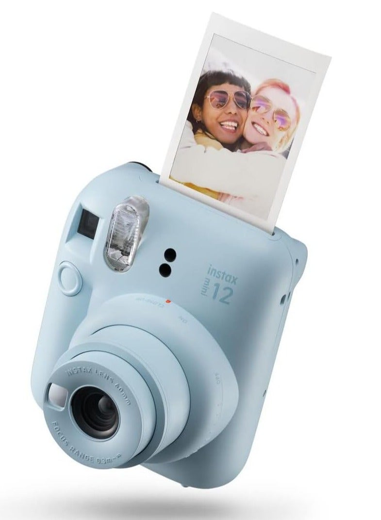 Fujifilm Instax Mini 12 Instant Camera with 20 Shot Film Pack - Pastel Blue - Image 3