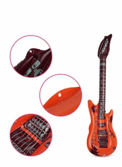 Y&D 14Pcs Inflatable Guitar Party Decorations Favors, Rock Star Balloon Set, Supplies, Birthday Gifts, Props for and Roll Theme 80s  - Image 5