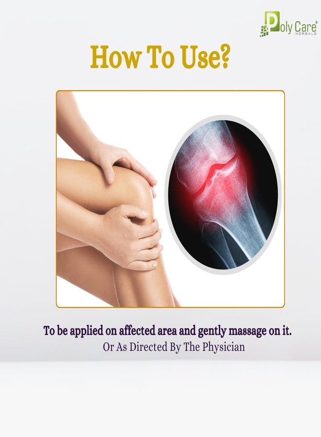 POLY CARE Ruecef Oil - 100 ml | Pain Relief Oil | Made With Nilgiri Oil, Gandhapura Oil And Other 10 Ayurvedic Ingredients. - Image 5
