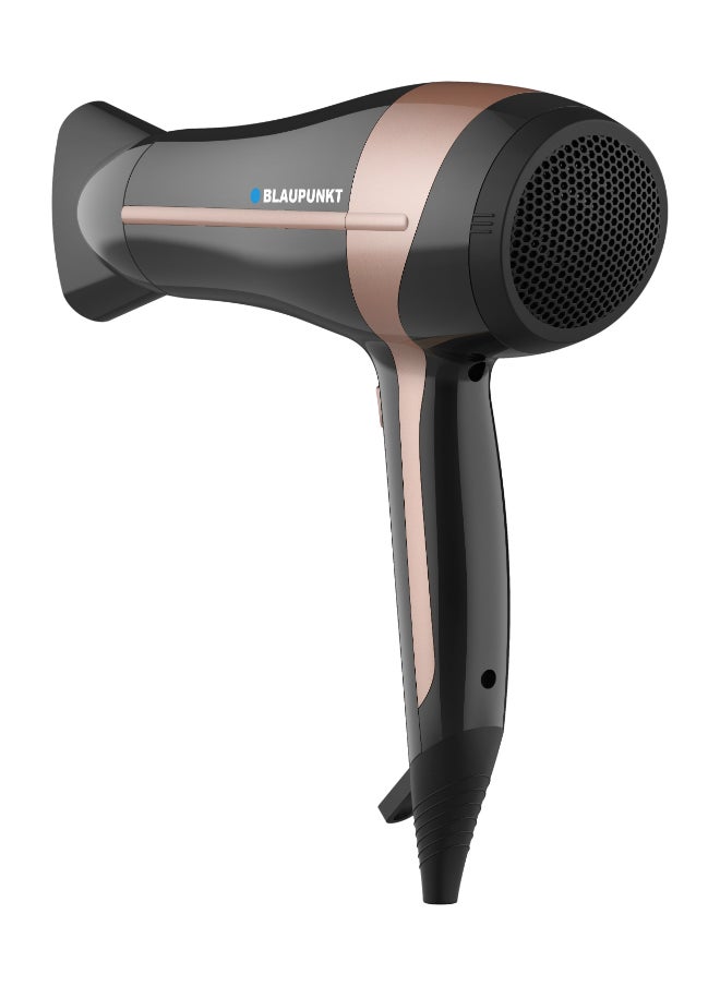 Blaupunkt - Blaupunkt Hair Dryer, 2000W, 3 Temperature And 2 Airflow Settings, Ionic Function, Concentrator, Diffuser, Sdl425Bk - Image 1