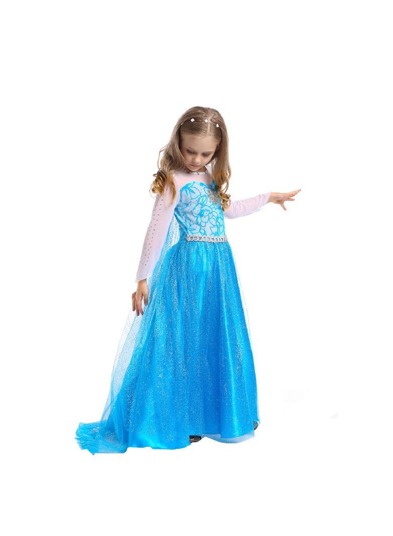 MIXDE Costume for Girls Princess Dress Up Costume Cosplay Fancy Party with Accessories - Image 3
