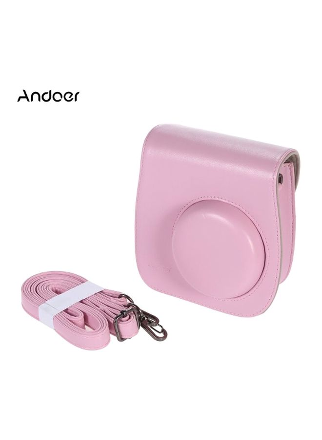 NIBEMINENT Camera Case For Fujifilm Instax Mini8/Mini8s Pink - Image 4