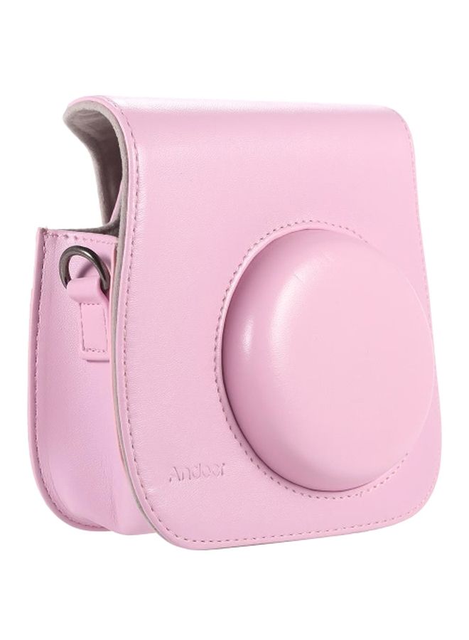 NIBEMINENT Camera Case For Fujifilm Instax Mini8/Mini8s Pink - Image 3