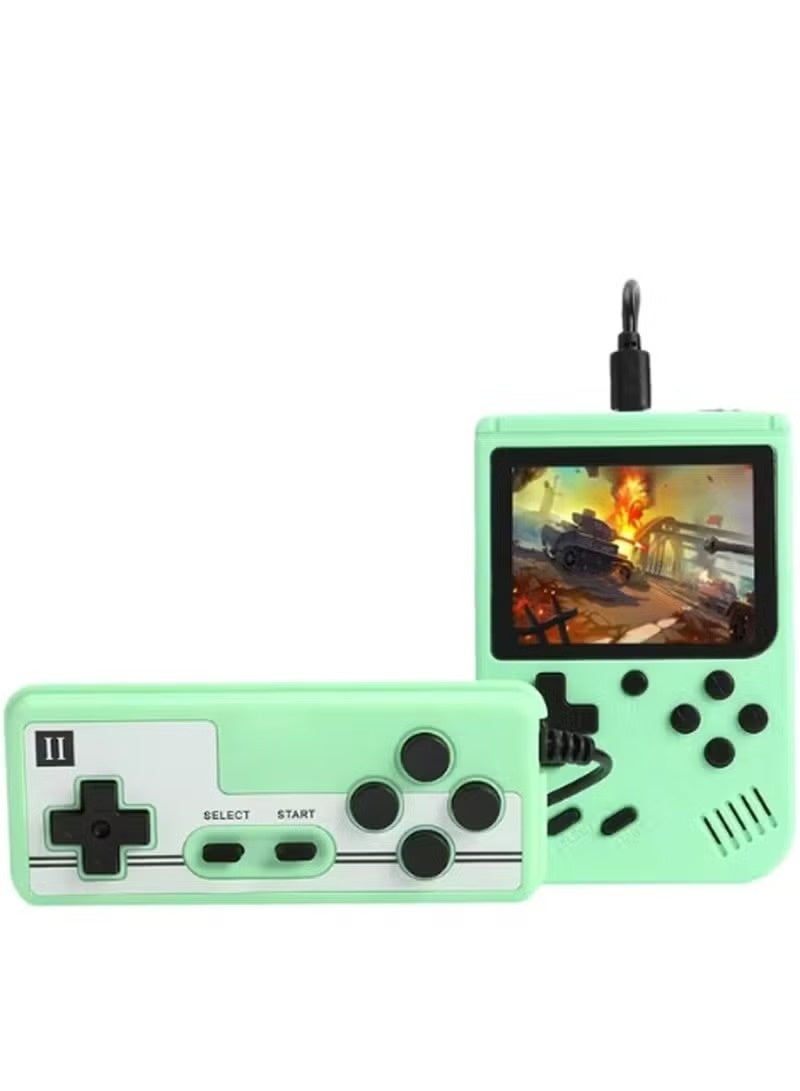 Portable Retro Gaming Console with 500 Built-In Games, Dual Player Mode, TV-Out Support & Included Controller – Handheld System with HDMI Connectivity for Home and Travel - Image 1
