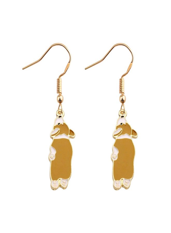 SEIRAA Corgi Earrings Cute Corgi Themed Gifts for Corgi Lovers Corgi Mom (Corgi Earrings) - Image 1