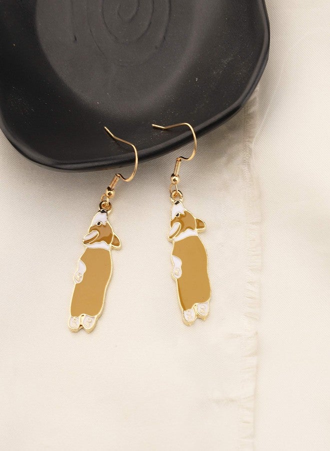 SEIRAA Corgi Earrings Cute Corgi Themed Gifts for Corgi Lovers Corgi Mom (Corgi Earrings) - Image 4