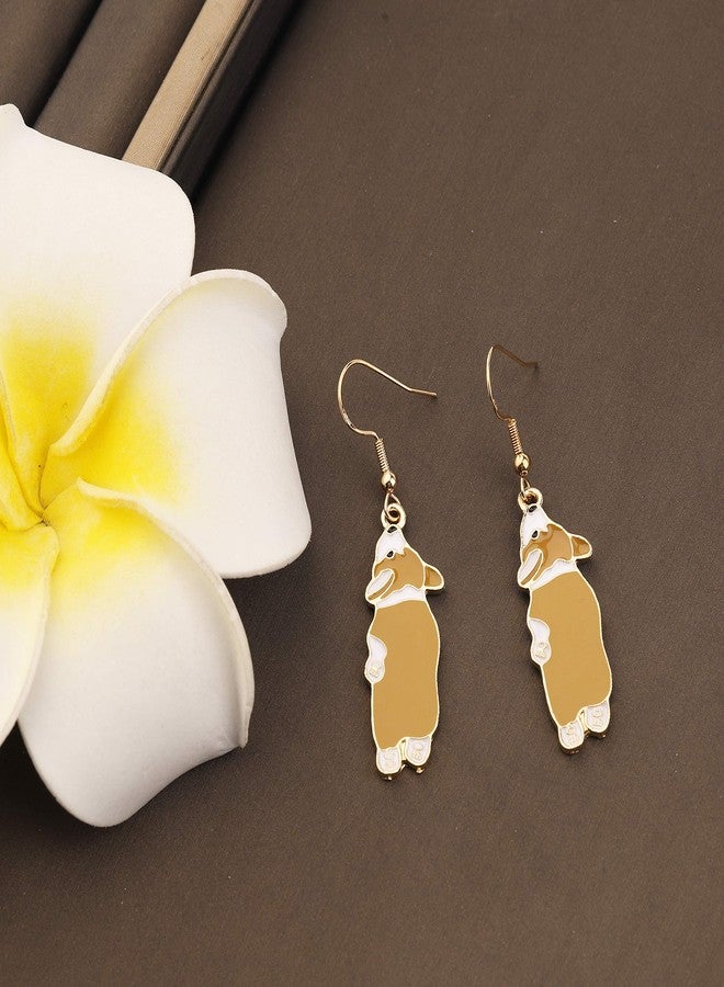 SEIRAA Corgi Earrings Cute Corgi Themed Gifts for Corgi Lovers Corgi Mom (Corgi Earrings) - Image 3
