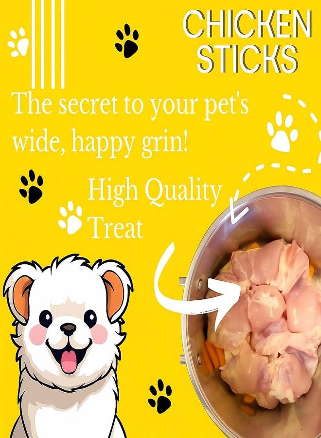 Pups&Pets عصي مضغ حلزونية من جلد البقر الخام للكلاب من Pups&Pets | 500 غرام بنكهة الدجاج + 500 غرام بنكهة لحم الضأن | عصي ملتوية بنكهتي الدجاج ولحم الضأن للجراء والكلاب - عبوة 1 كجم - Image 5