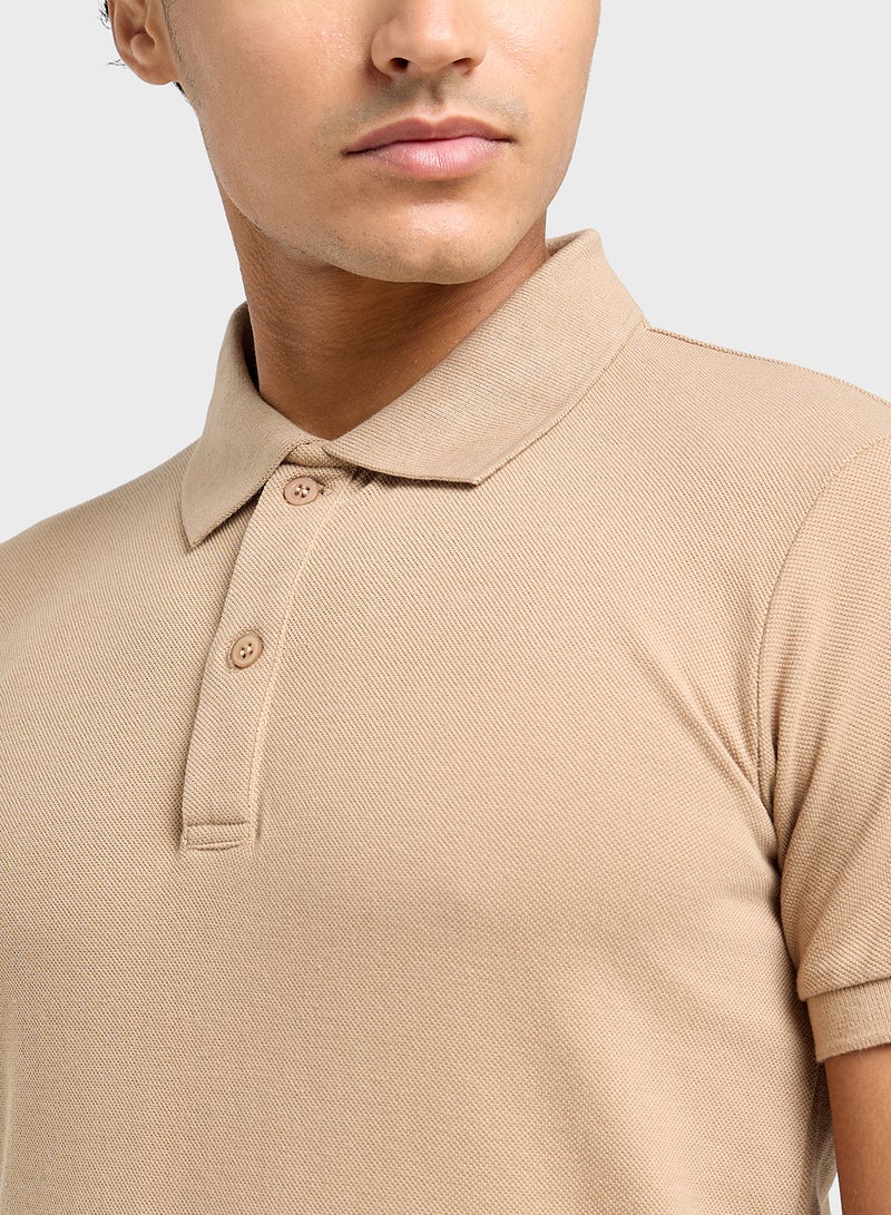سفنتي فايف تيشيرت بولو أساسي - Image 3