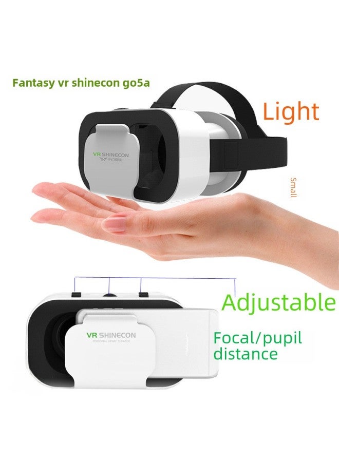 نظارات الواقع الافتراضي Vrshinecong05a Gen5 Mini Gift ثلاثية الأبعاد مرآة الواقع الافتراضي نظارات الكمبيوتر الرقمية - اللون: Y1 أسود - Image 2