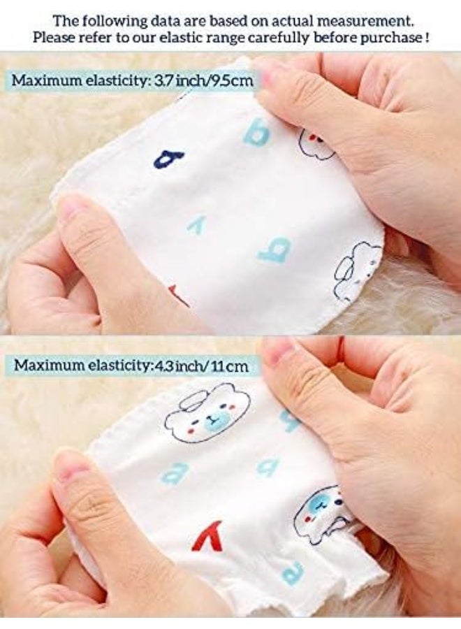Syhood Syhood Newborn Baby Cotton Mittens No Scratch Baby Gloves Unisex Baby Gloves for 0-6 Months Baby Boys Girls, Assorted  - Image 4